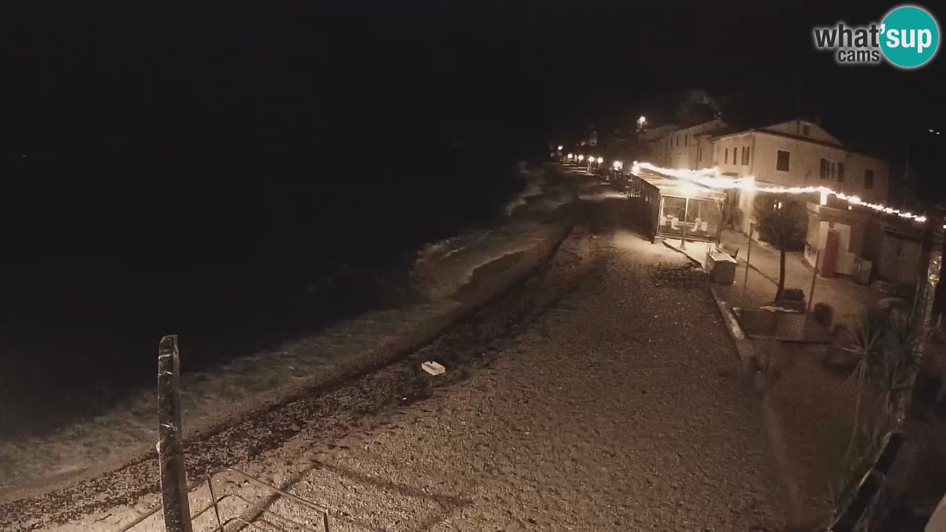 Mošćenička Draga webcam beach