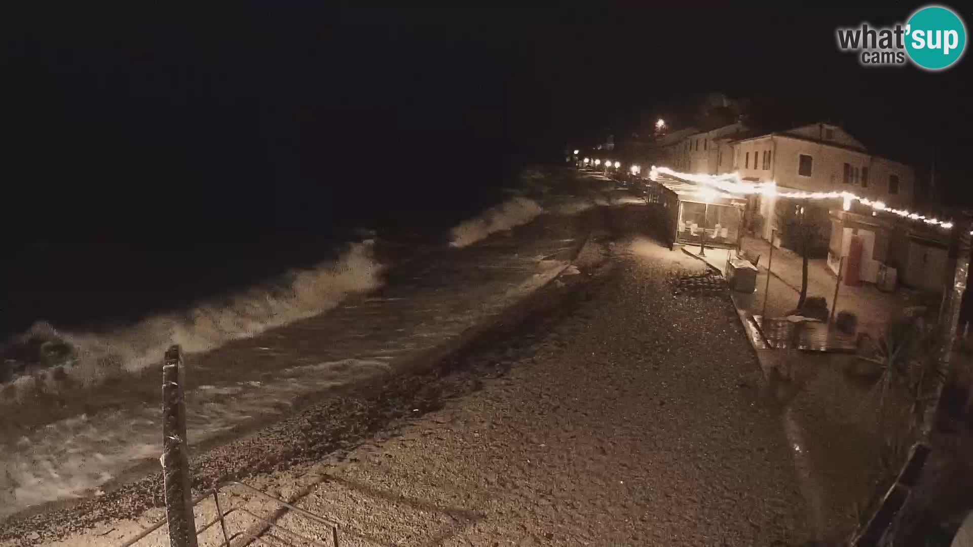 Mošćenička Draga webcam beach