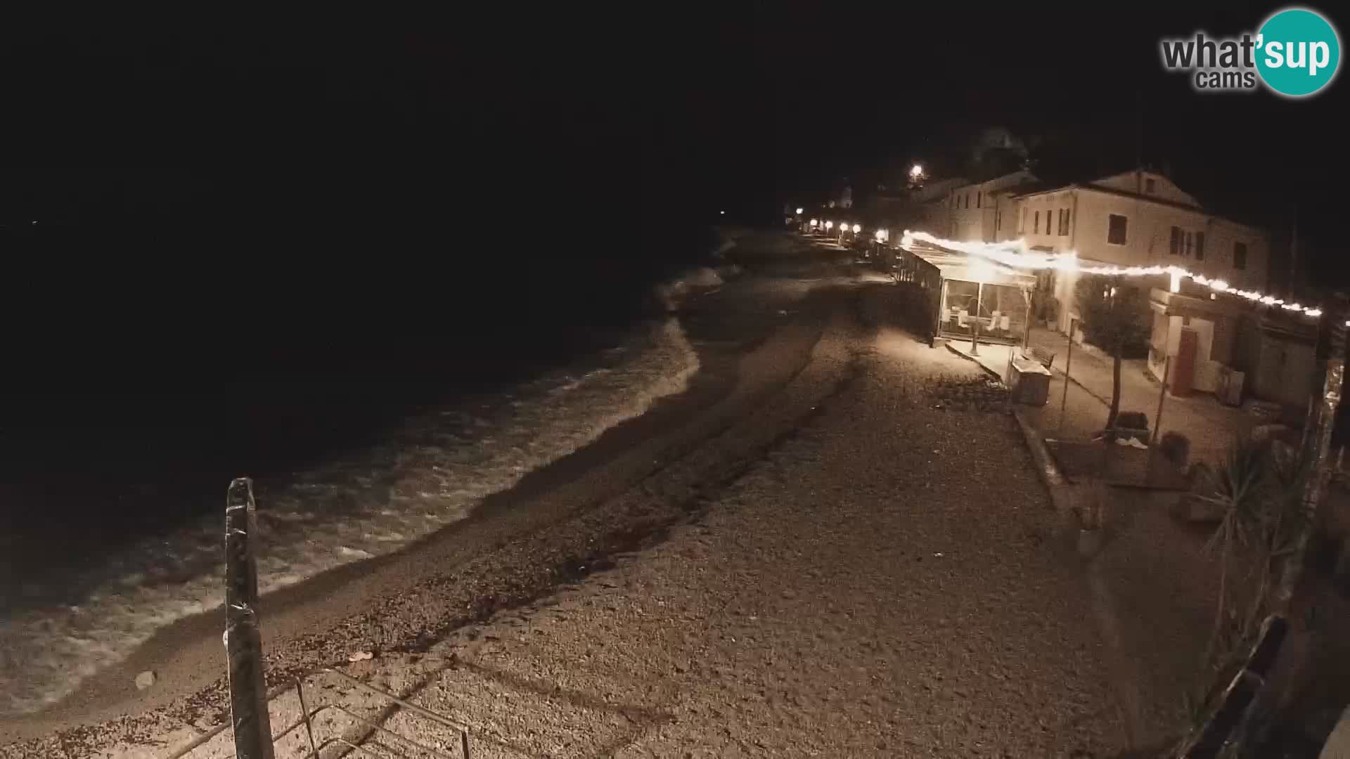 Mošćenička Draga webcam beach