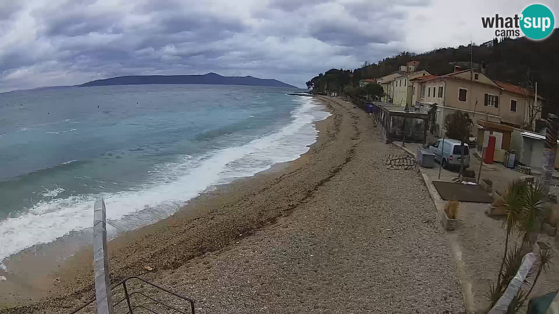 Kamera v živo Mošćenička Draga – plaža