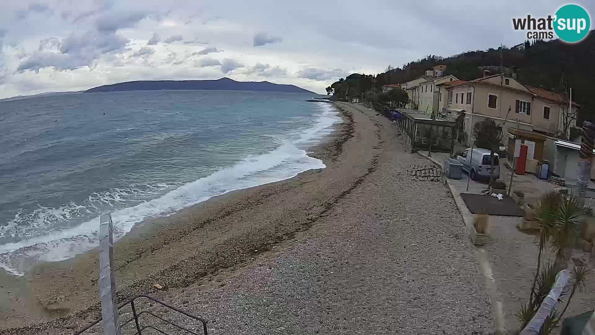 Web kamera Mošćenička Draga – plaža