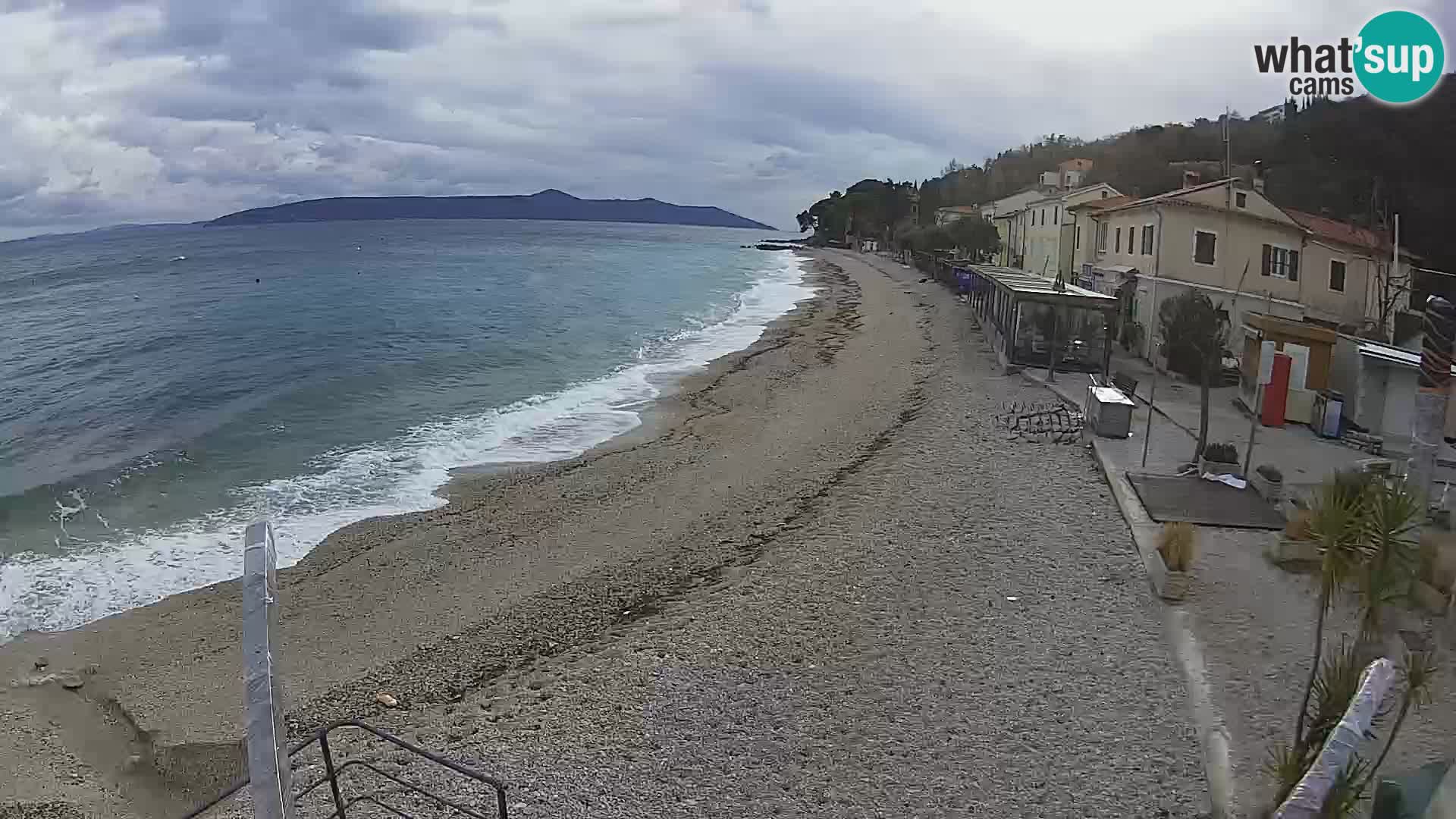 Live Cam Mošćenička Draga – plage