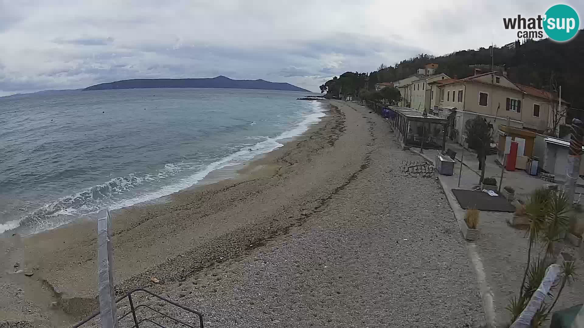 Kamera v živo Mošćenička Draga – plaža