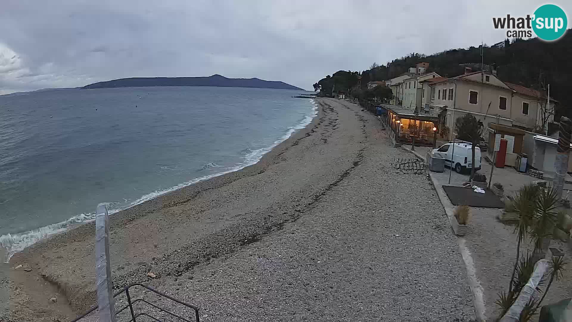 Livecam Draga di Moschiena – spiaggia