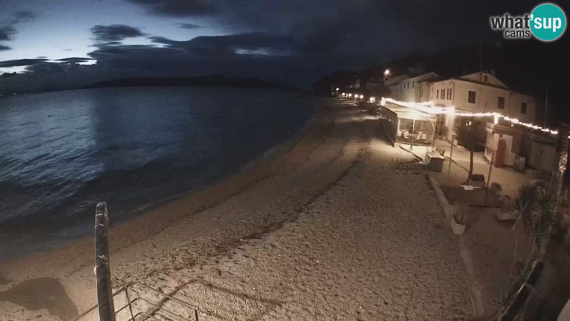 Mošćenička Draga webcam beach