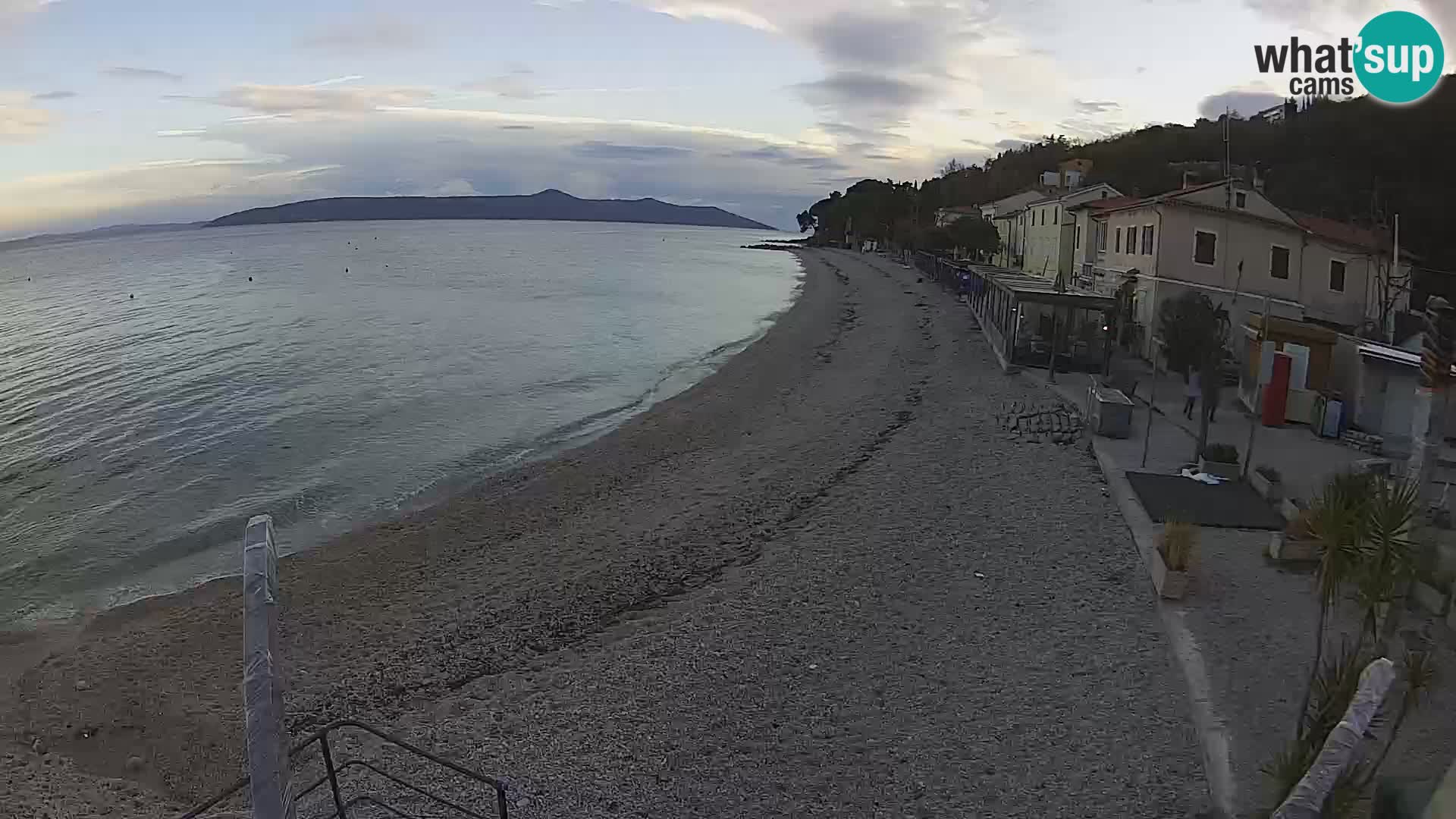 Mošćenička Draga webcam beach