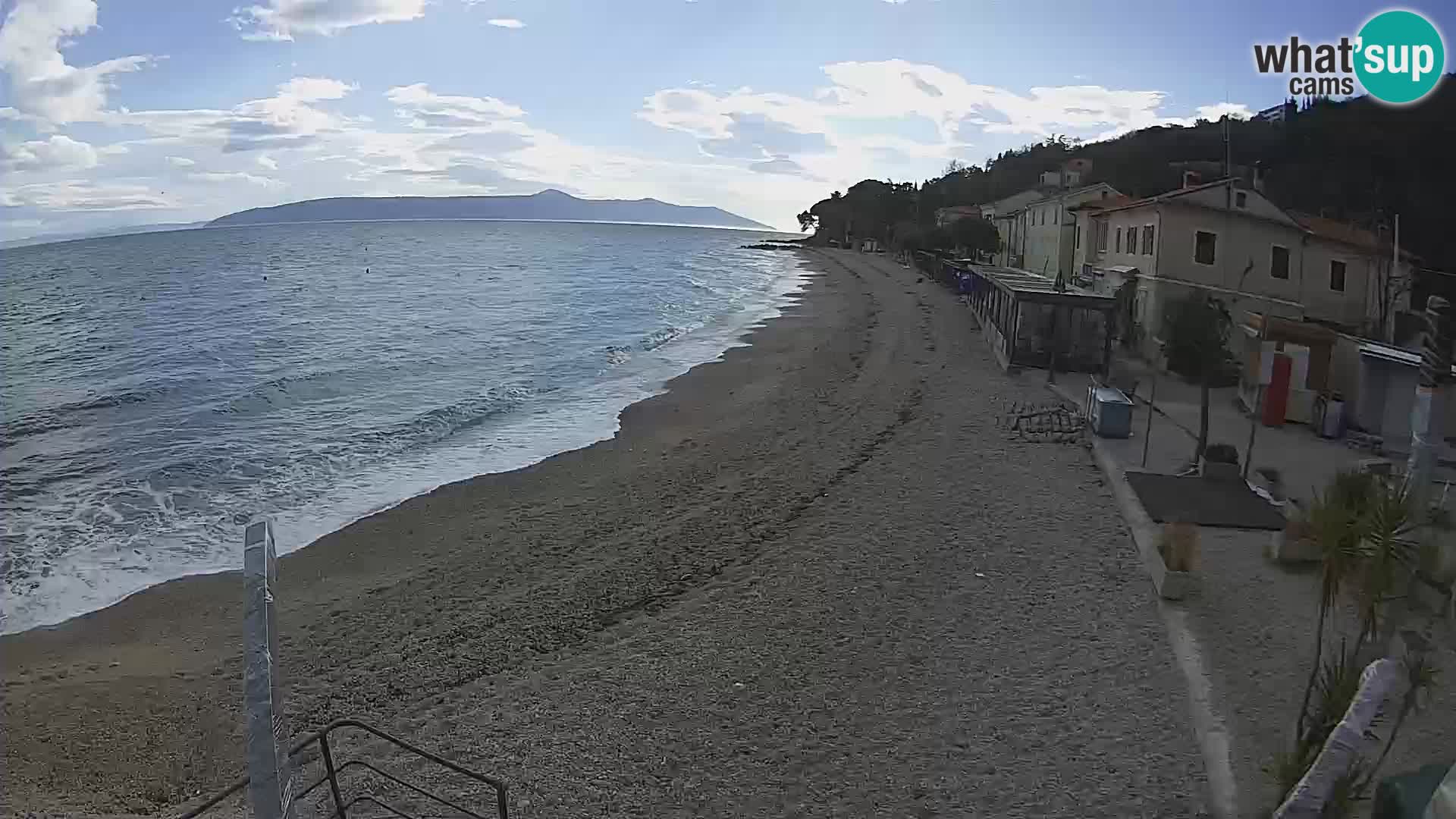 Livecam Draga di Moschiena – spiaggia