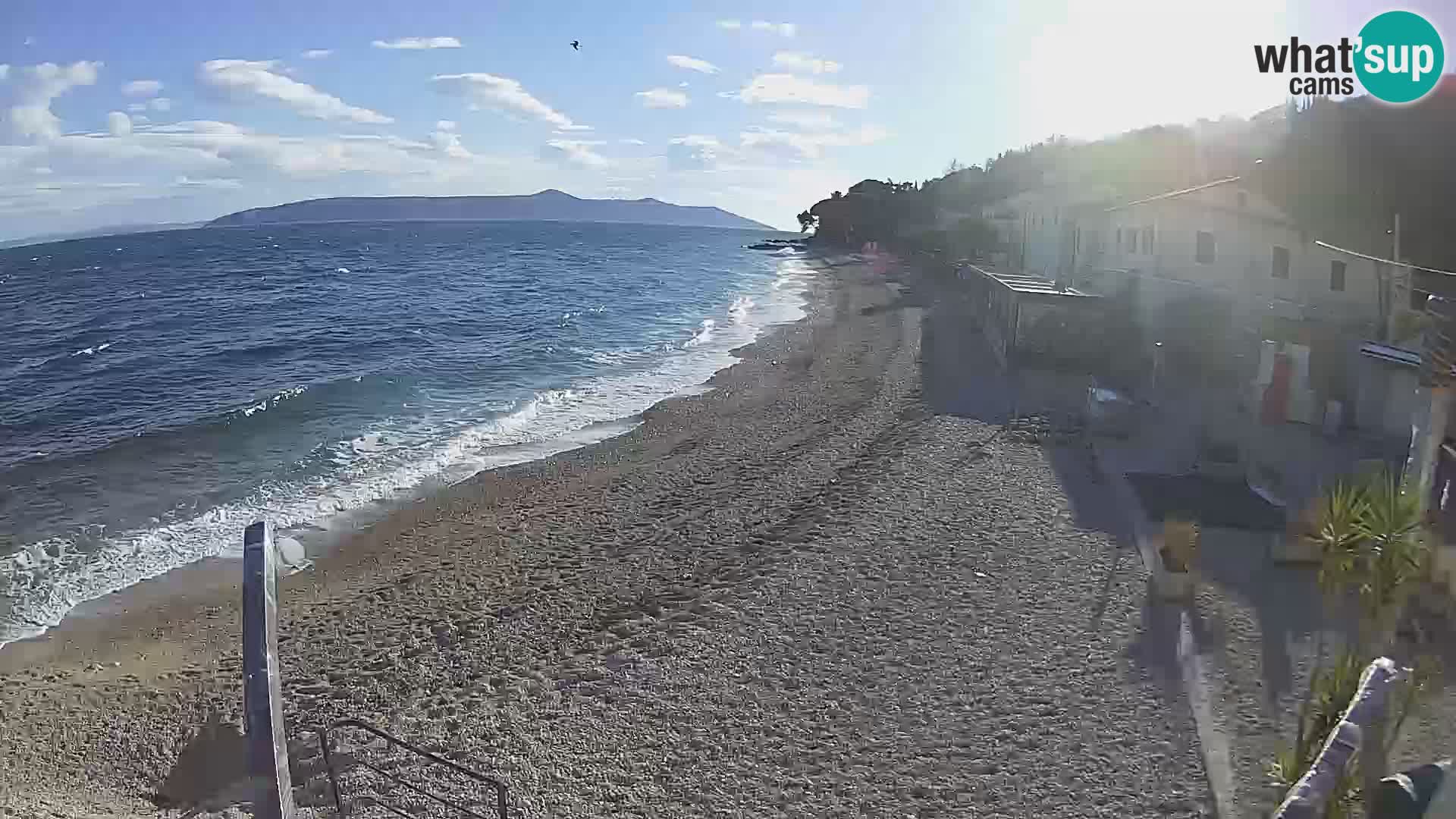 Kamera v živo Mošćenička Draga – plaža