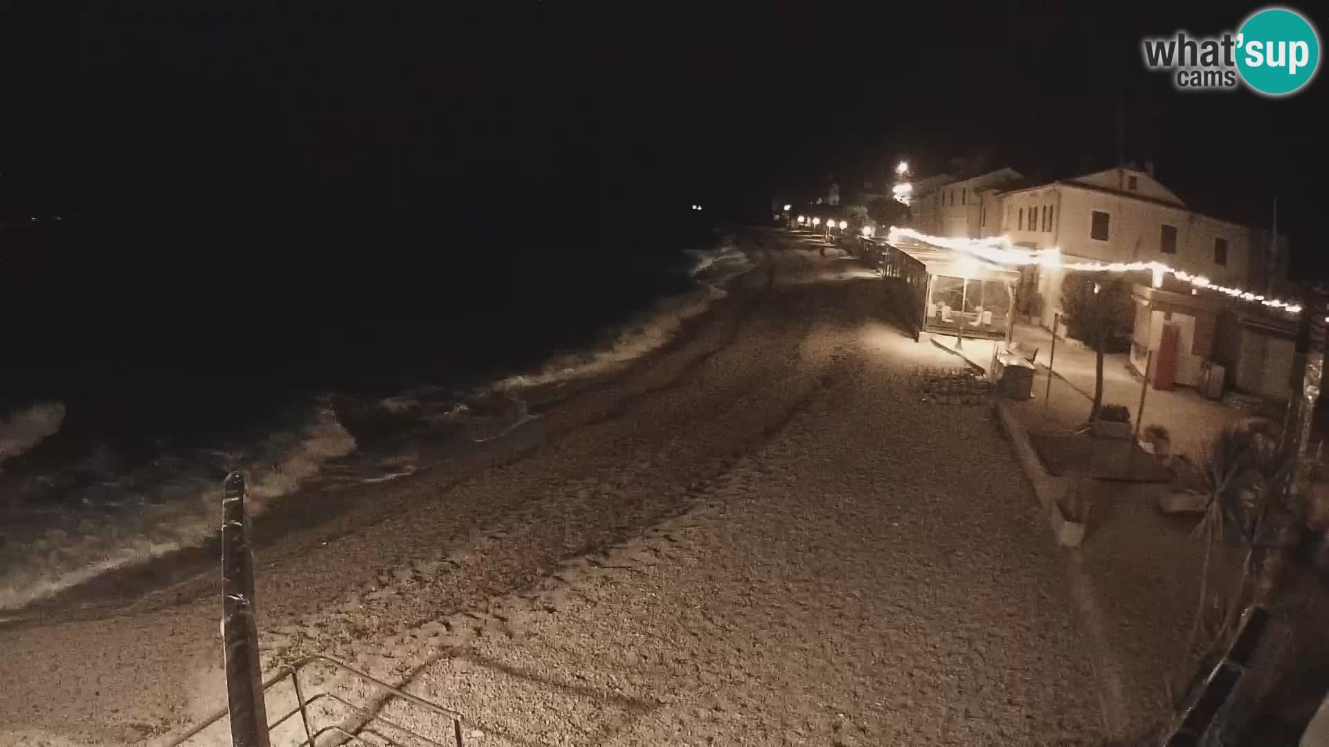 Webcam Mošćenička Draga – Strand