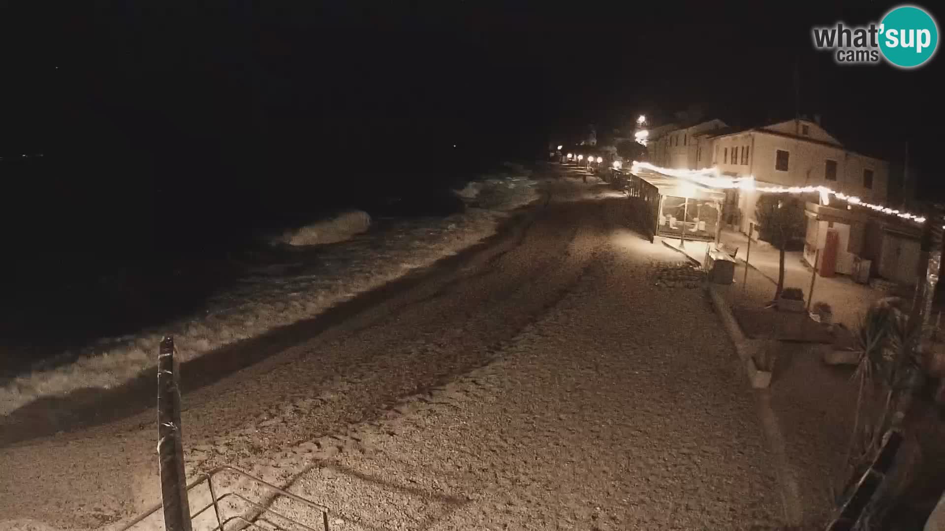 Webcam Mošćenička Draga – Strand