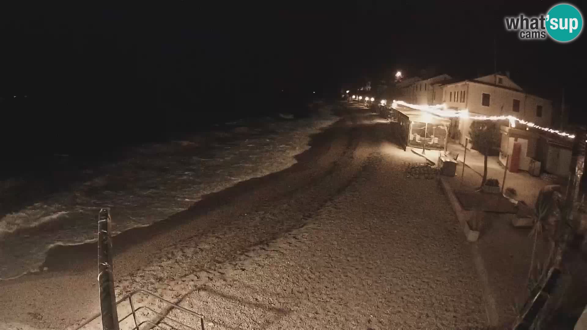 Webcam Mošćenička Draga – Strand