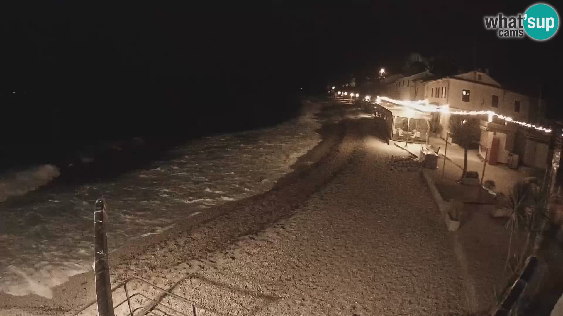 Mošćenička Draga webcam beach