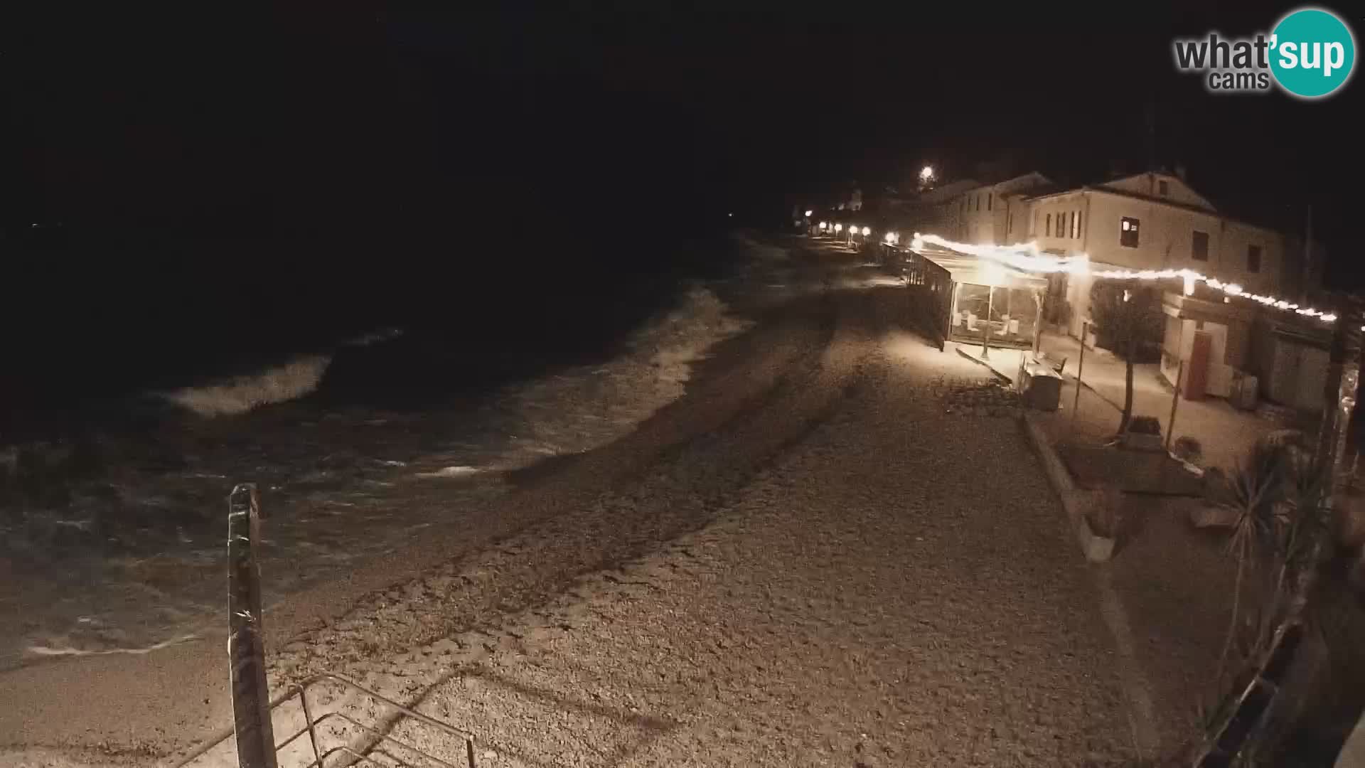 Mošćenička Draga webcam beach