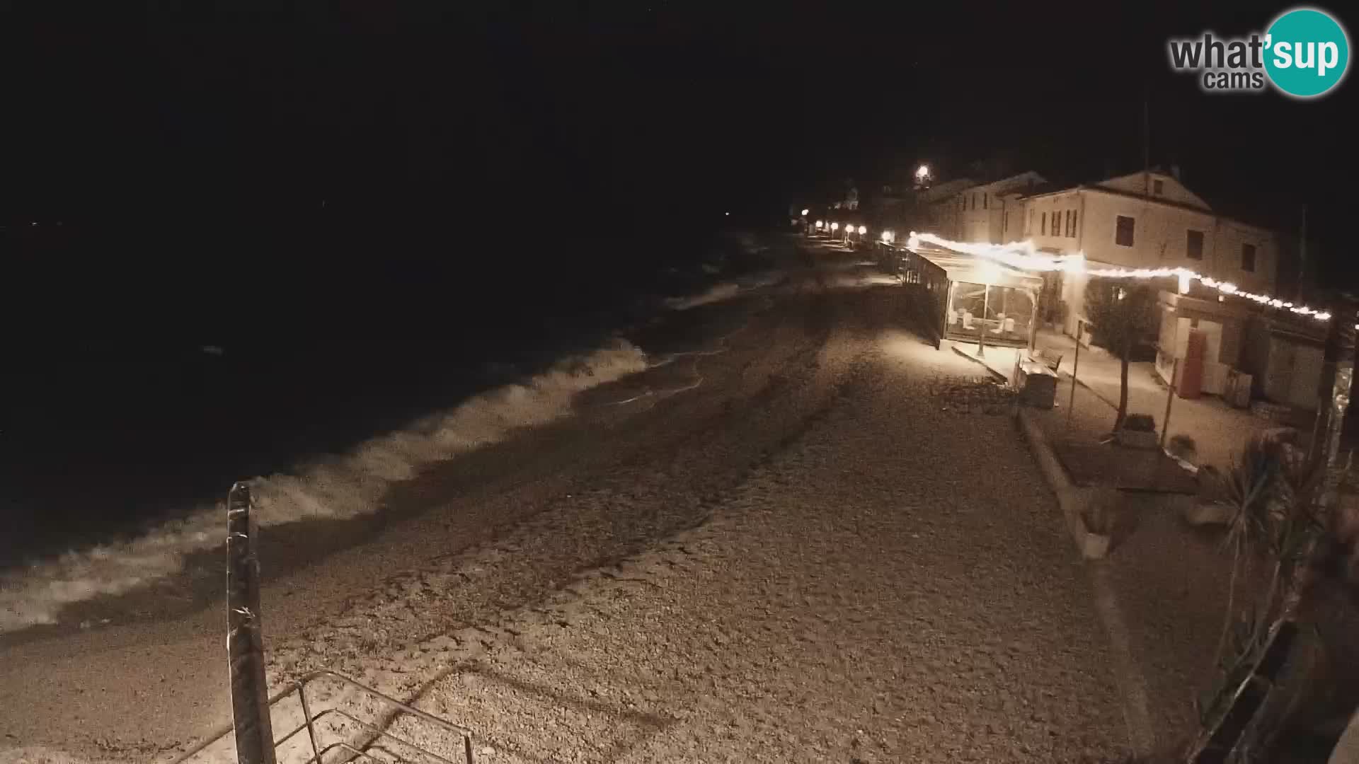 Mošćenička Draga webcam beach