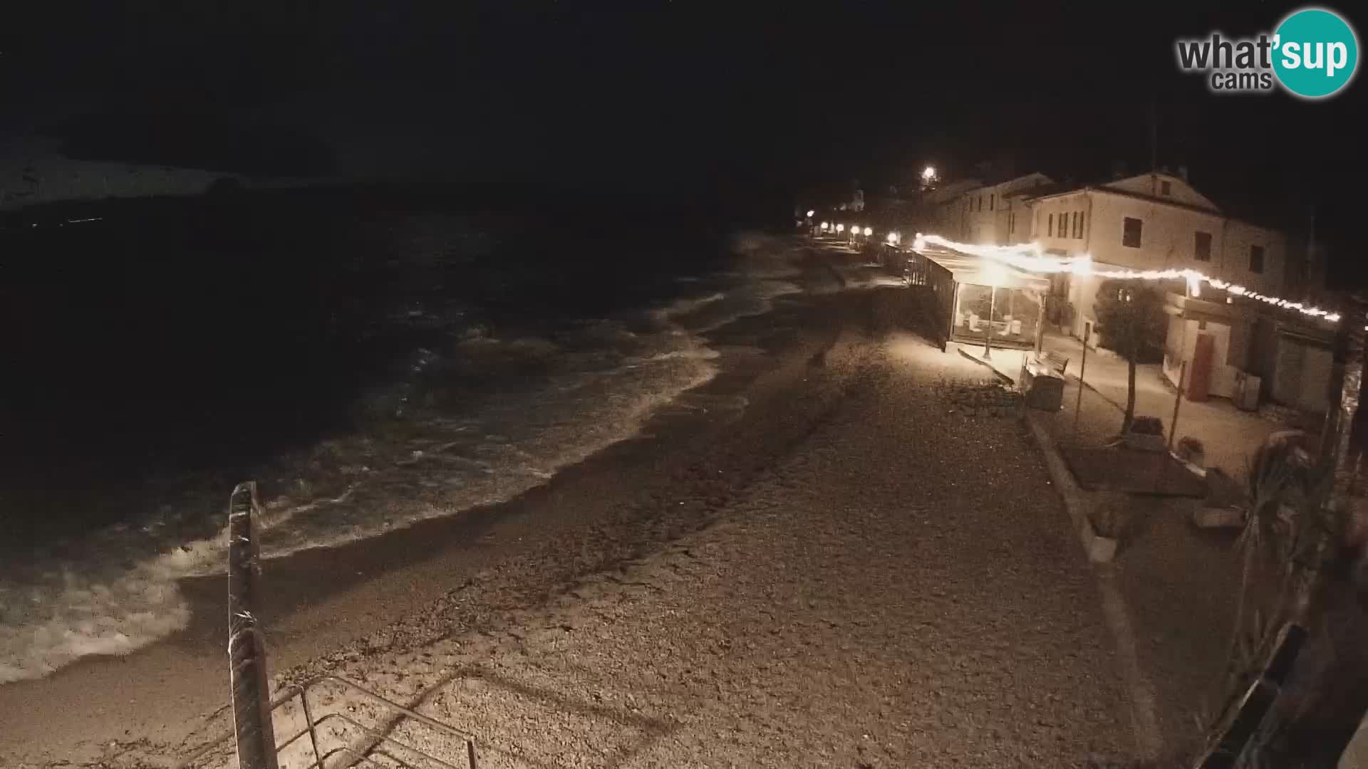 Mošćenička Draga webcam beach