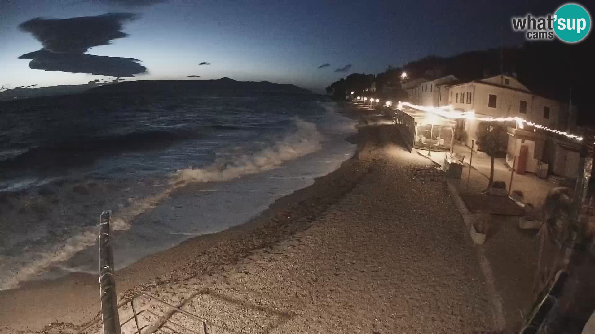 Webcam Mošćenička Draga – Strand