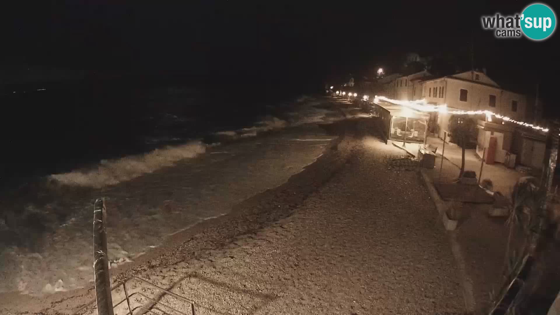 Webcam Mošćenička Draga – Strand