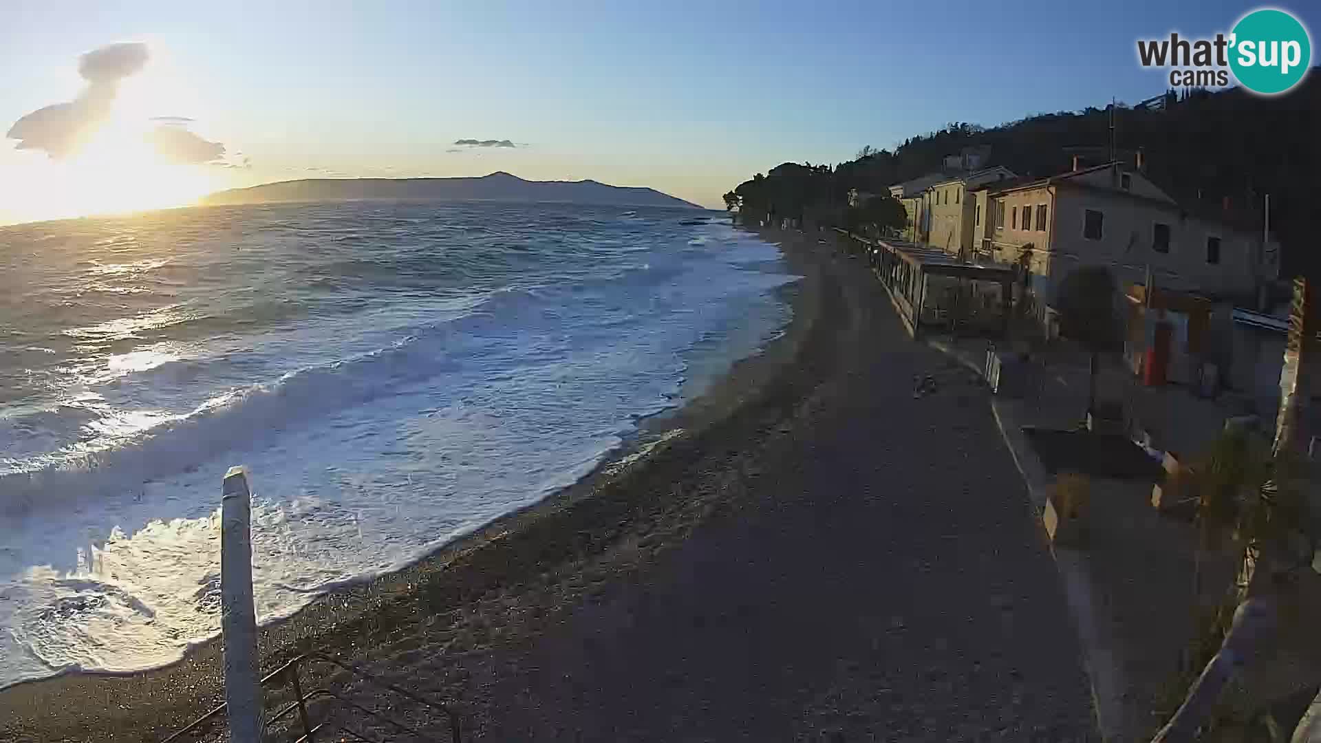 Camera en vivo Mošćenička Draga – Playa