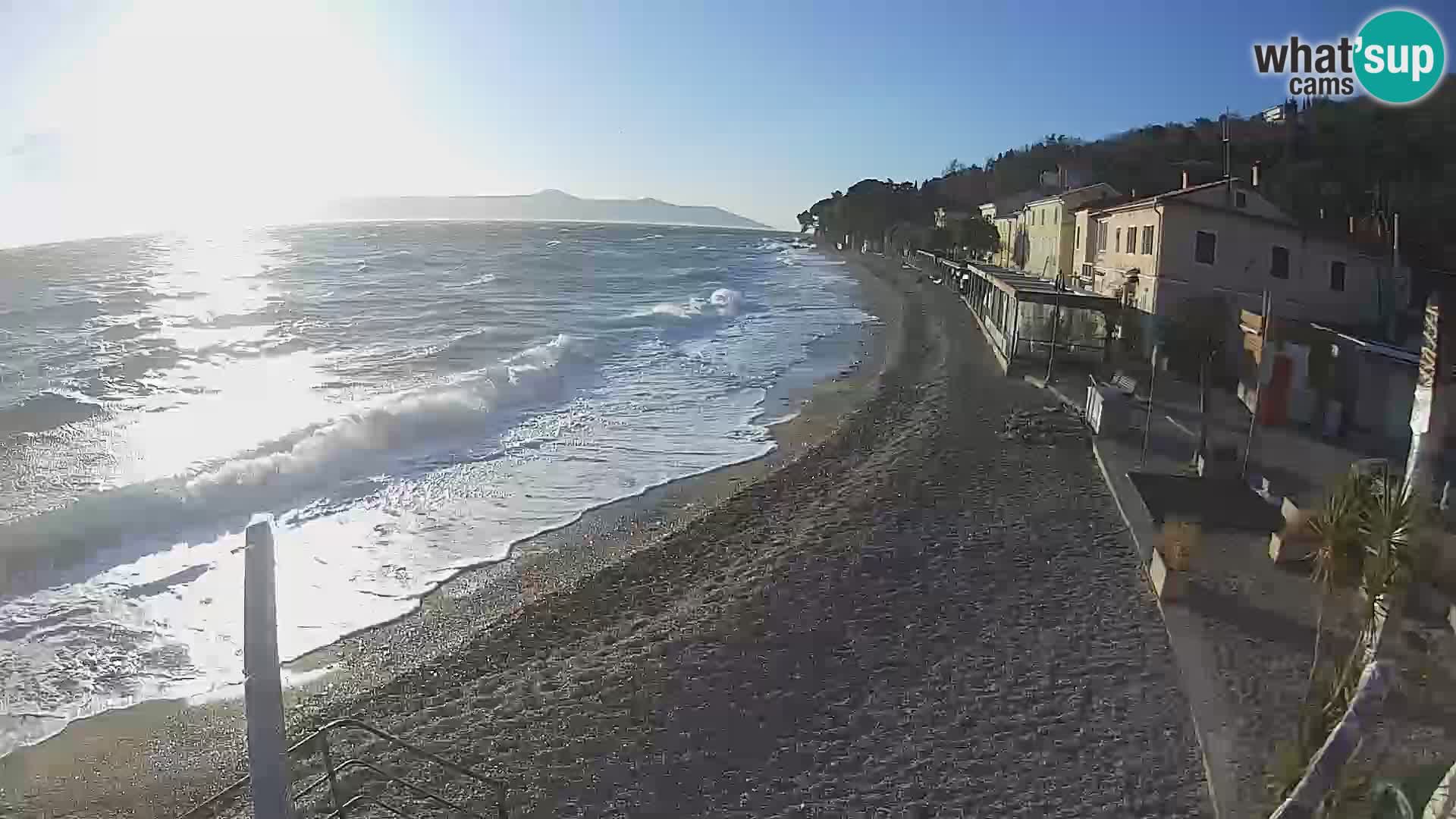 Mošćenička Draga webcam beach