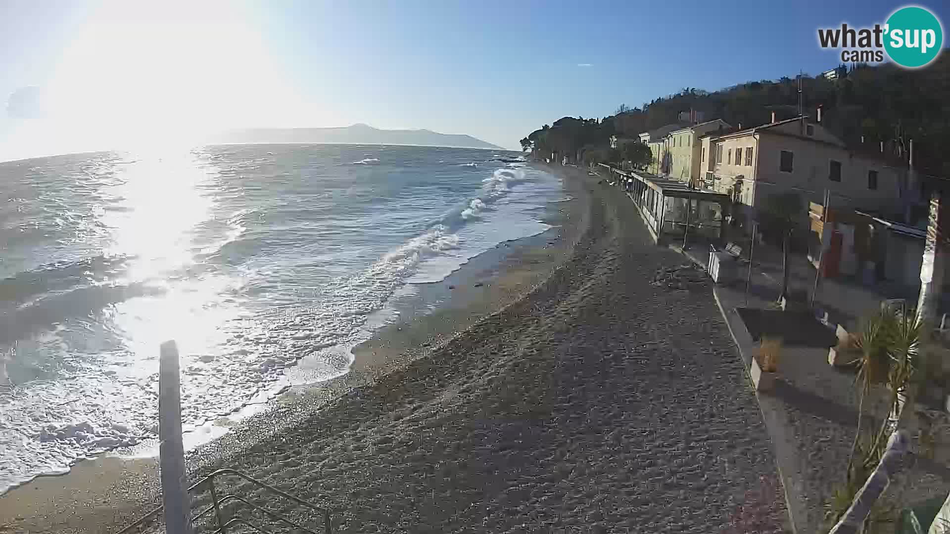 Live Cam Mošćenička Draga – plage