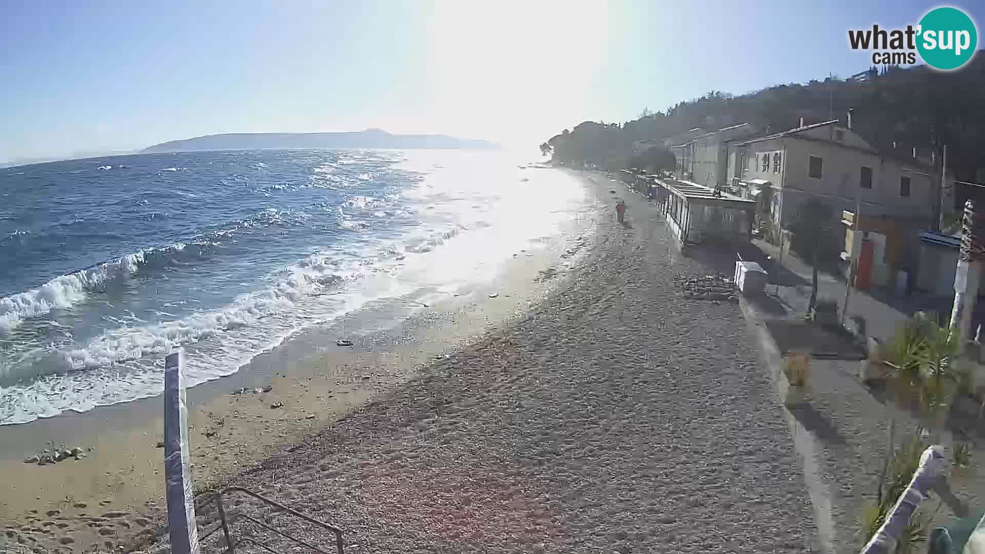 Live Cam Mošćenička Draga – plage