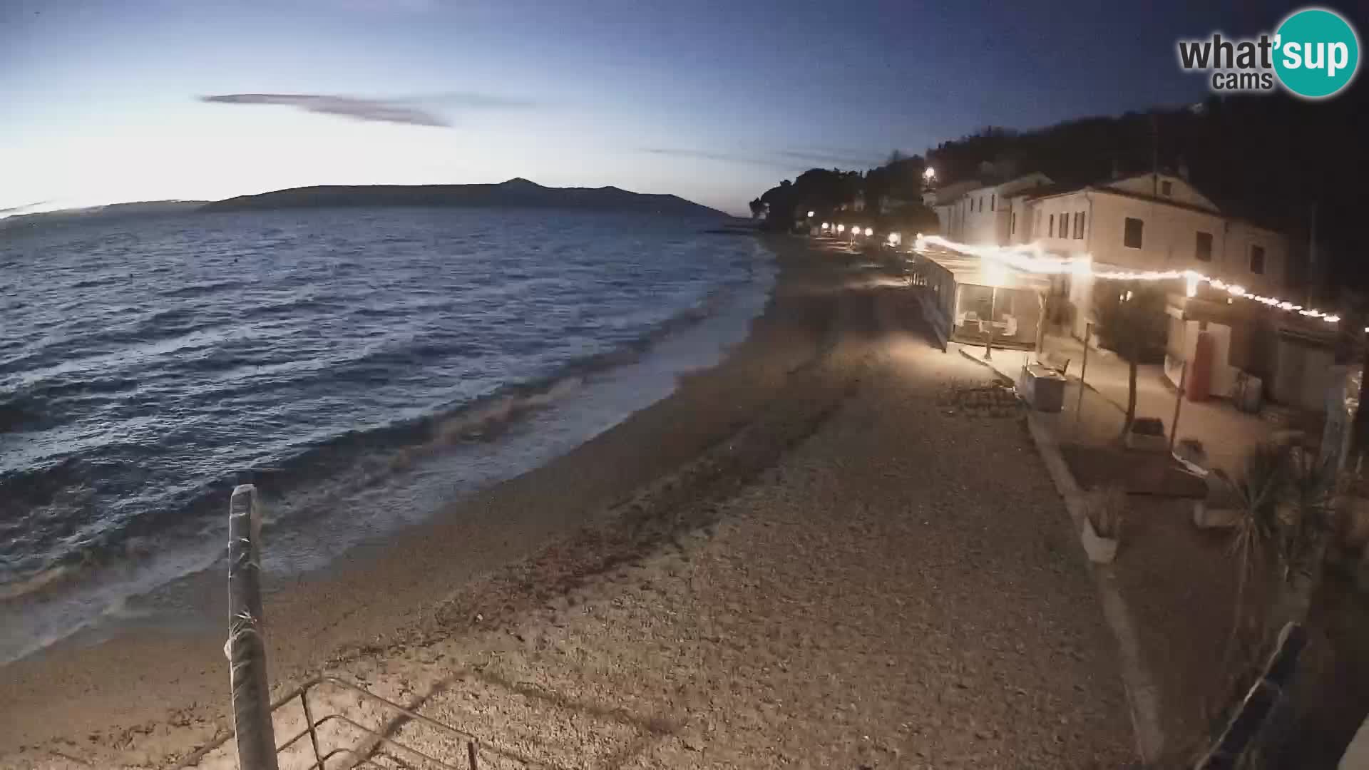 Webcam Mošćenička Draga – Strand