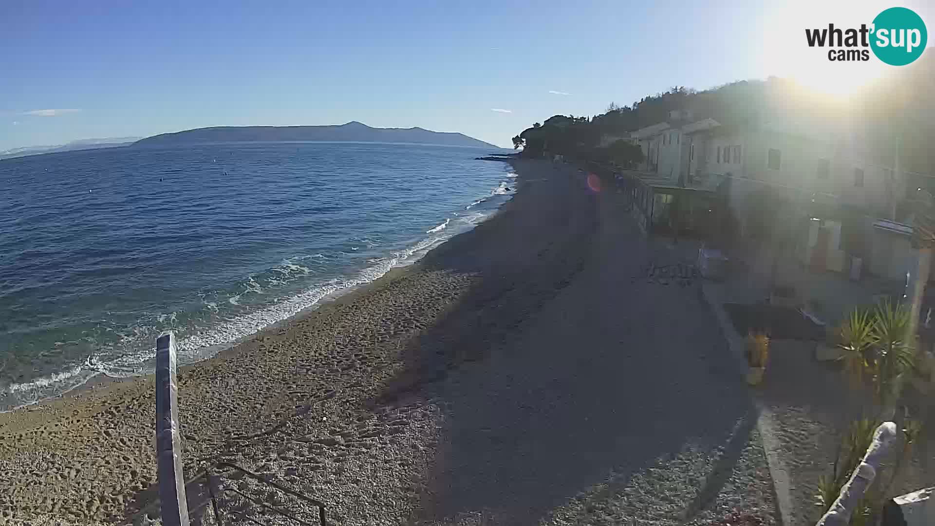 Kamera v živo Mošćenička Draga – plaža