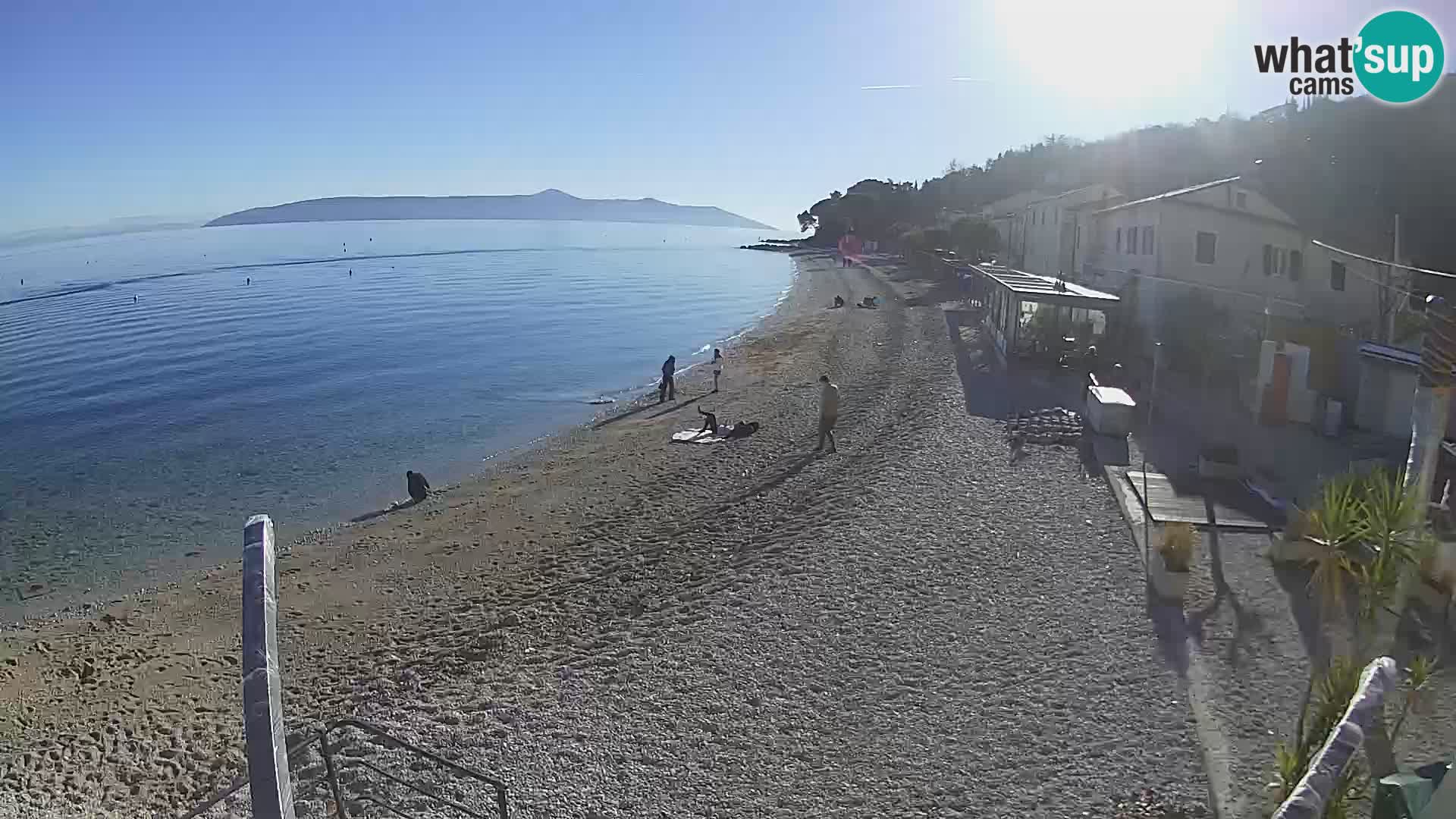 Kamera v živo Mošćenička Draga – plaža