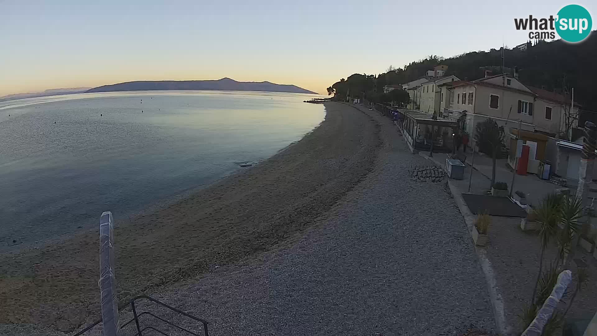 Kamera v živo Mošćenička Draga – plaža