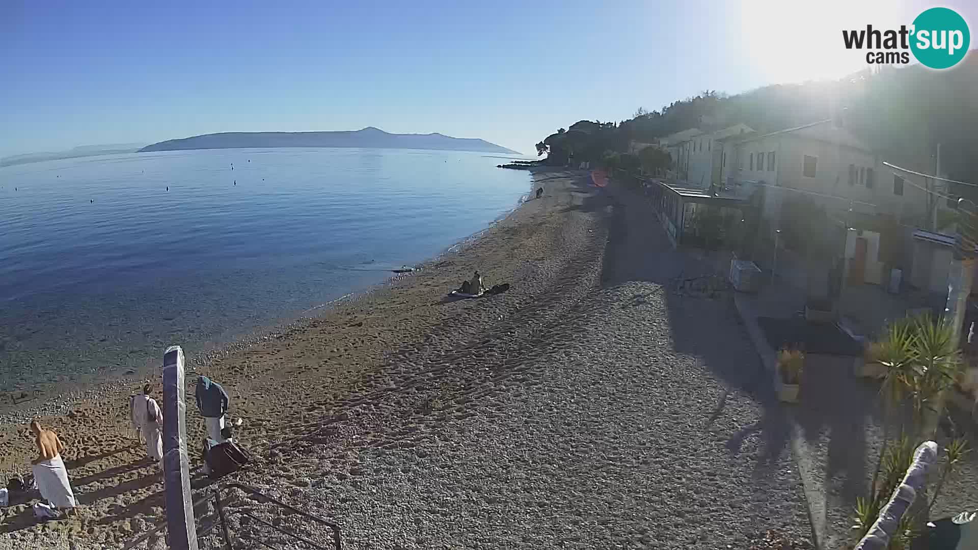 Live Cam Mošćenička Draga – plage