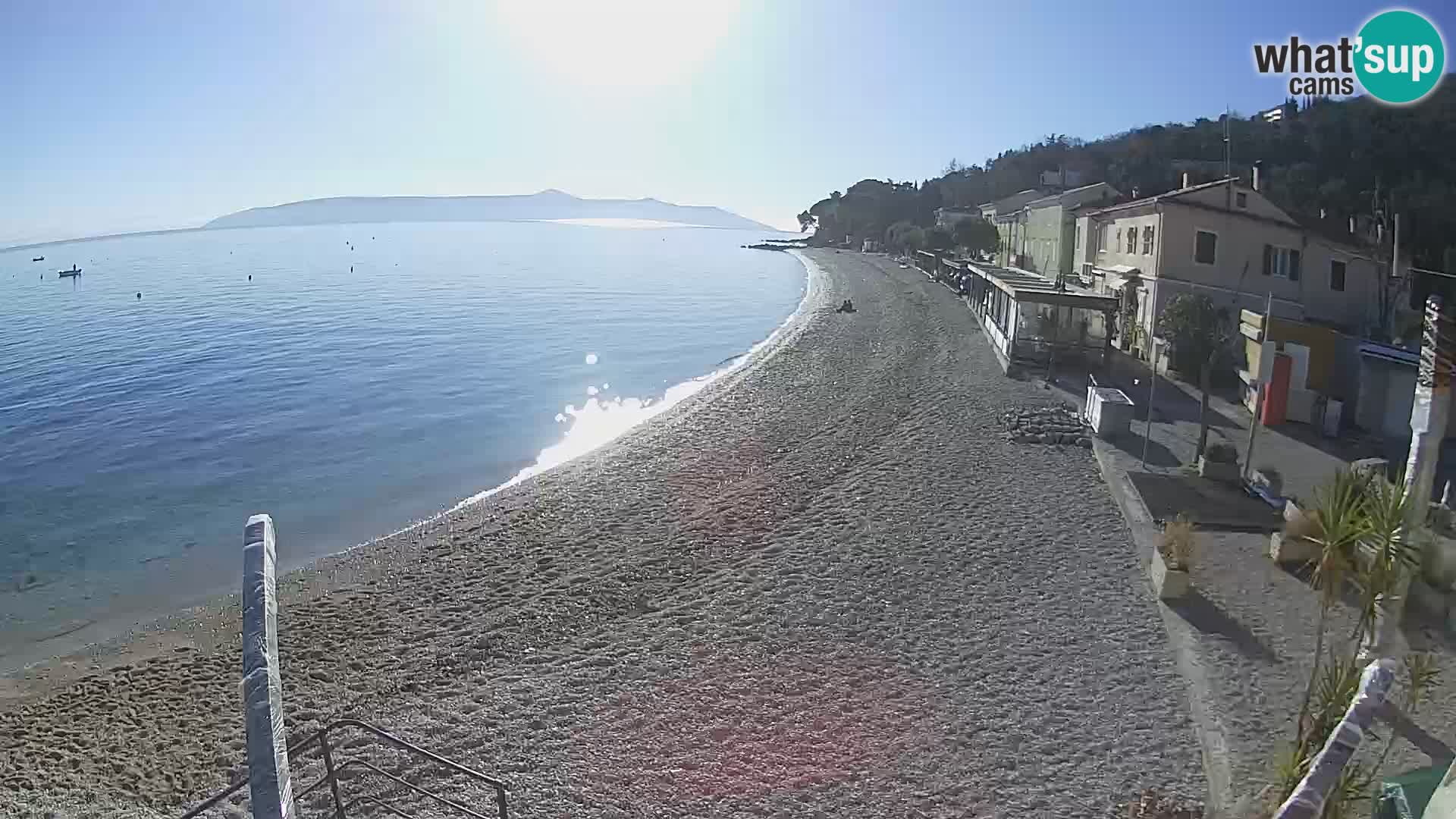 Live Cam Mošćenička Draga – plage