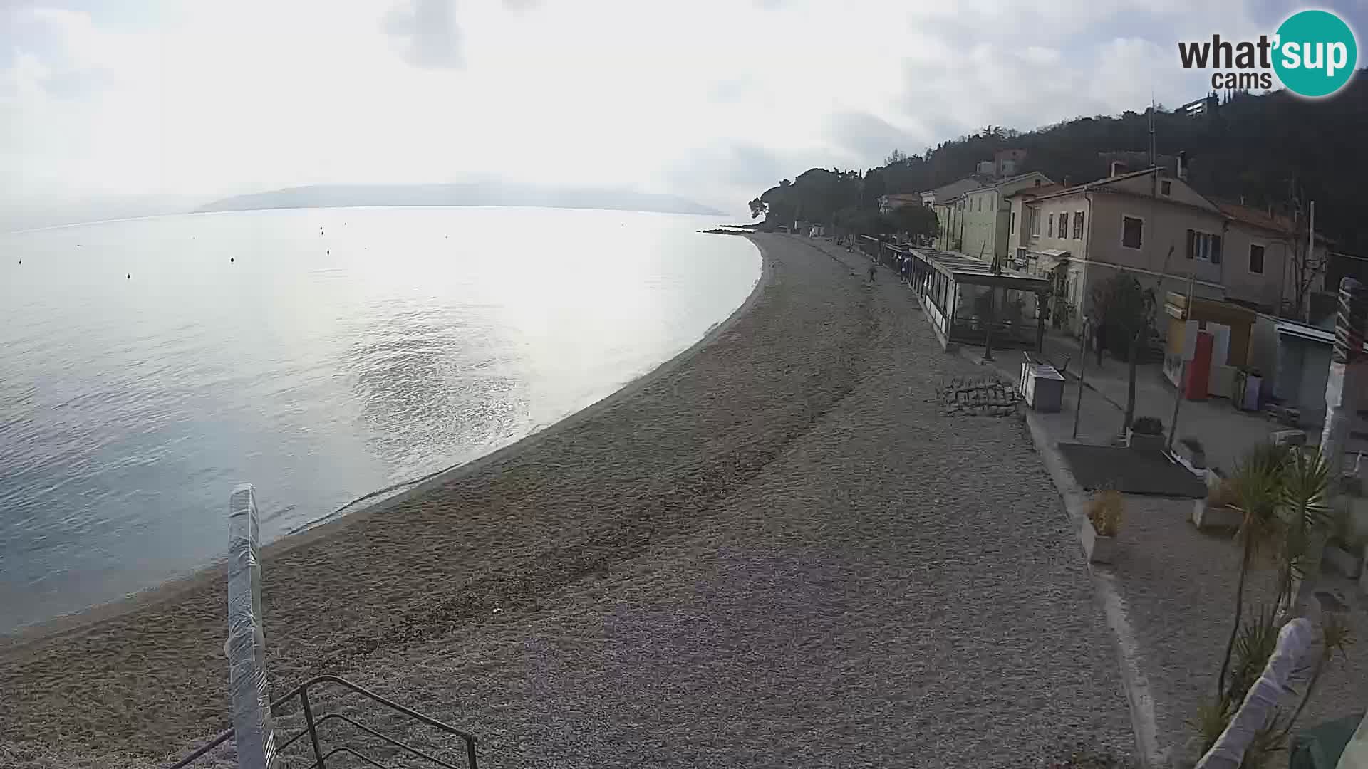 Live Cam Mošćenička Draga – plage