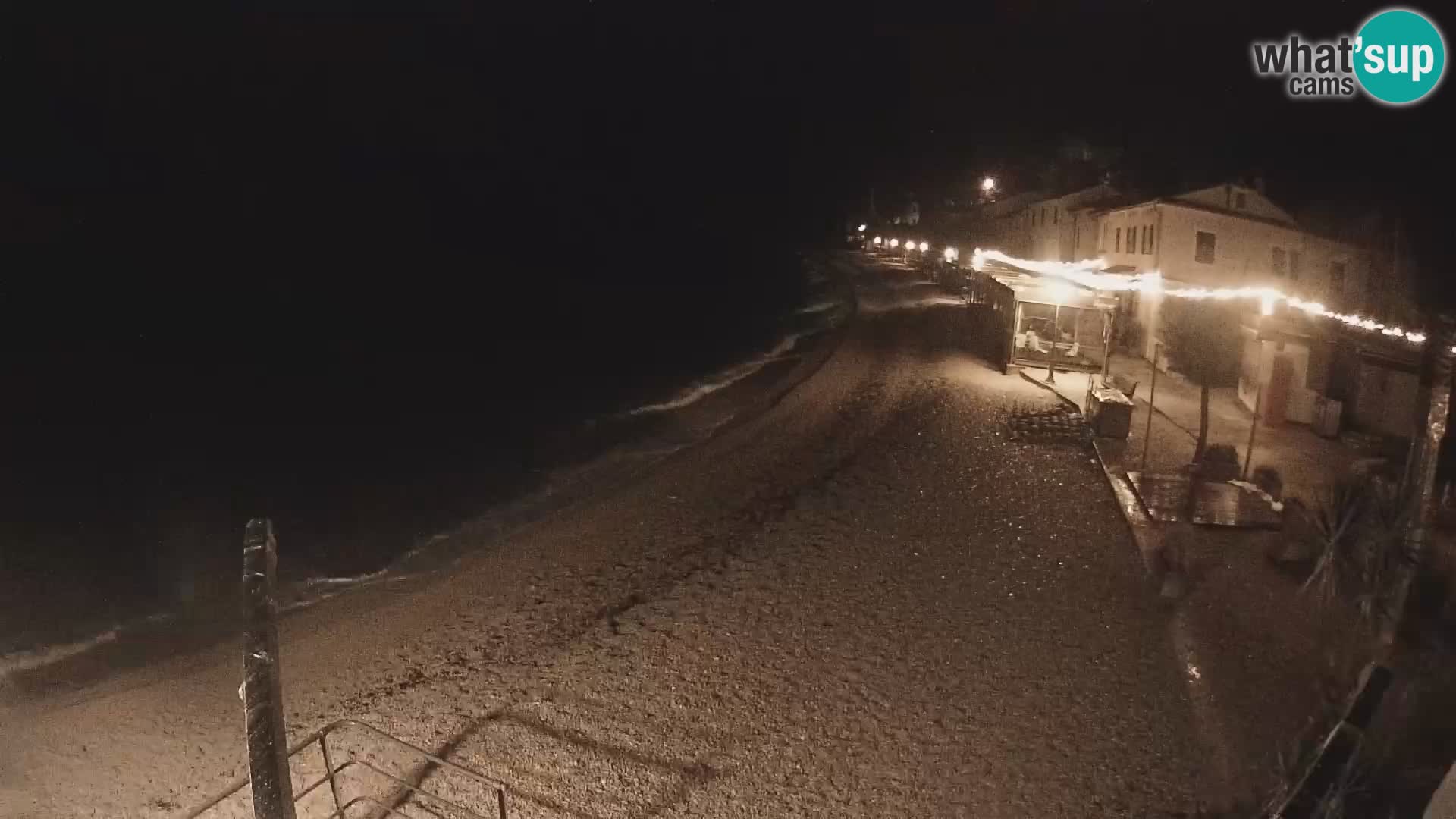 Mošćenička Draga webcam beach