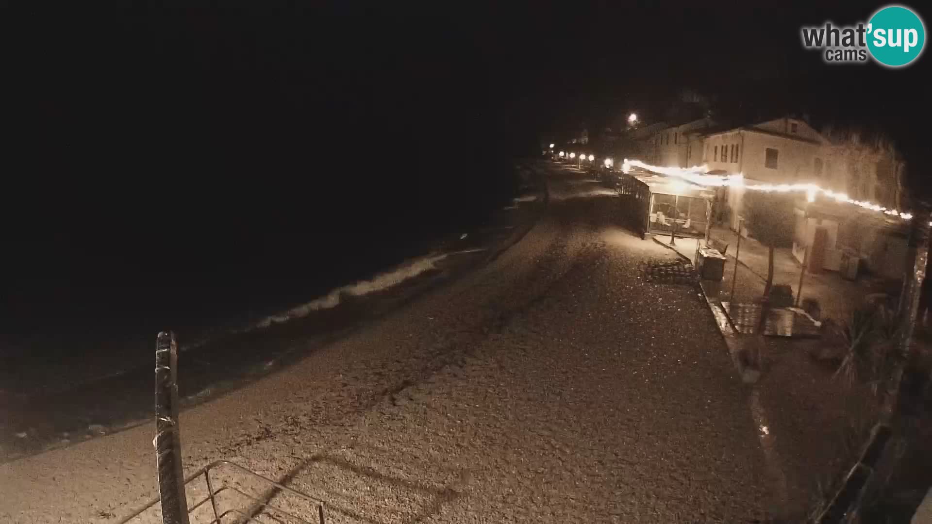 Mošćenička Draga webcam beach