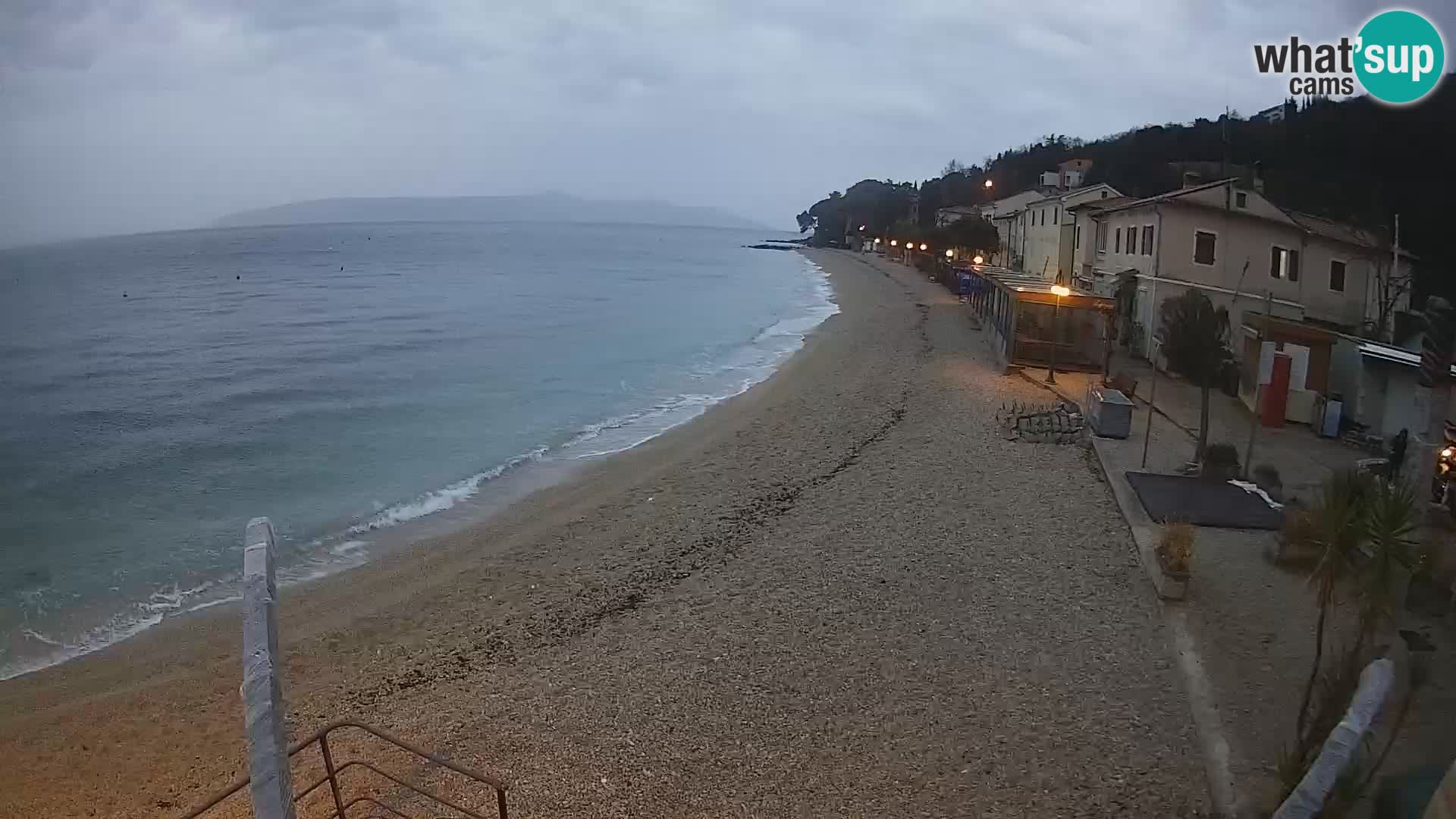 Live Cam Mošćenička Draga – plage