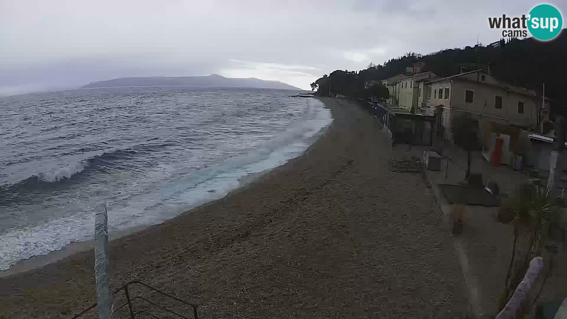 Kamera v živo Mošćenička Draga – plaža