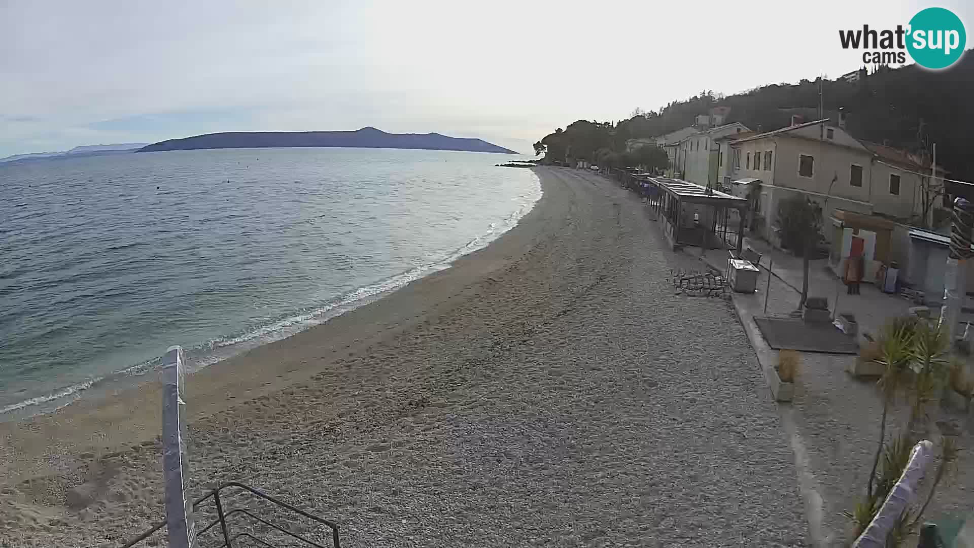 Livecam Draga di Moschiena – spiaggia