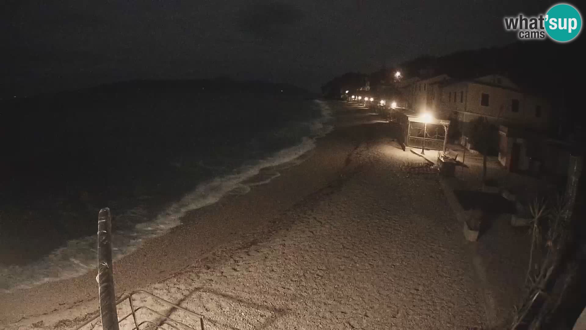 Mošćenička Draga webcam beach