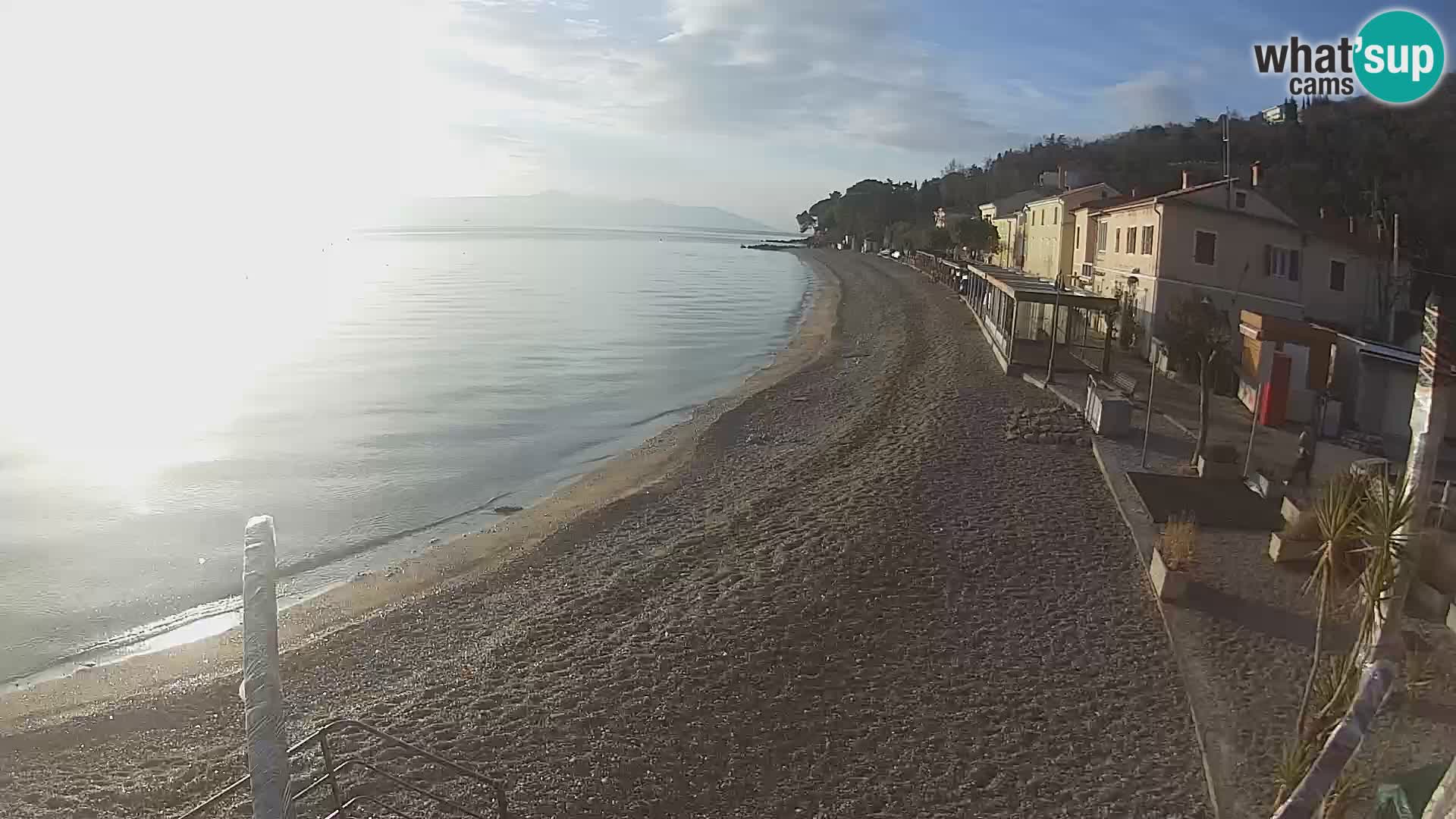 Live Cam Mošćenička Draga – plage