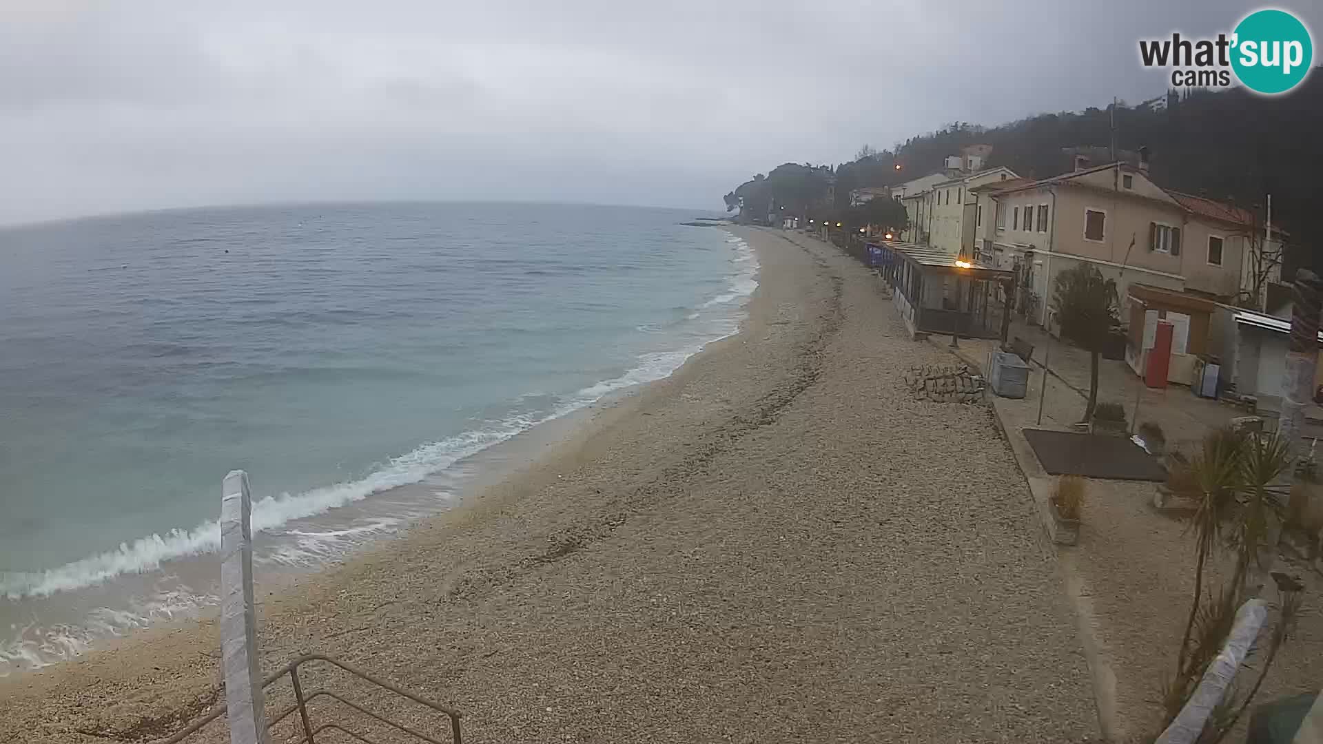 Livecam Draga di Moschiena – spiaggia