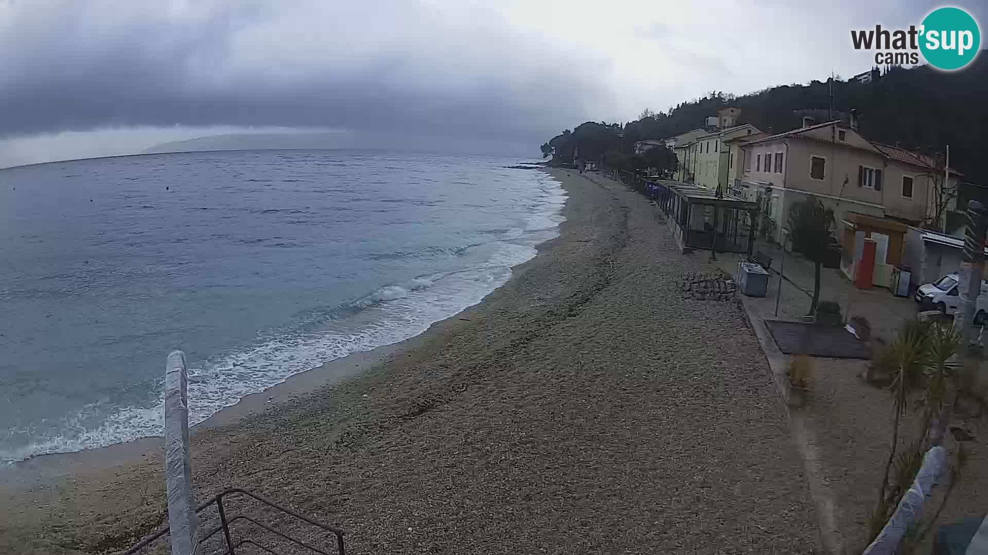 Livecam Draga di Moschiena – spiaggia