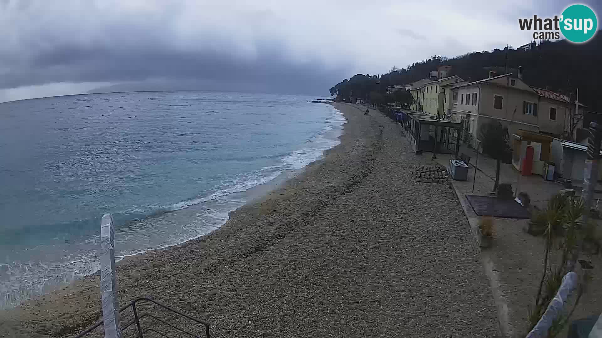 Kamera v živo Mošćenička Draga – plaža