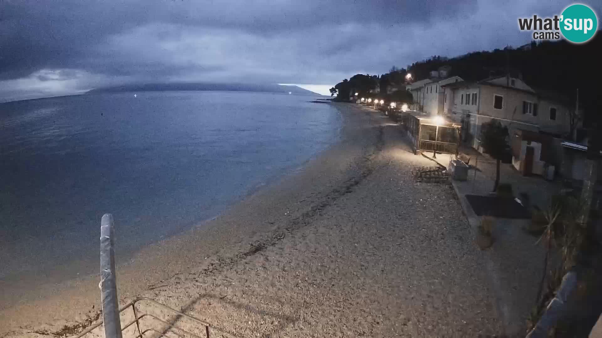 Mošćenička Draga webcam beach