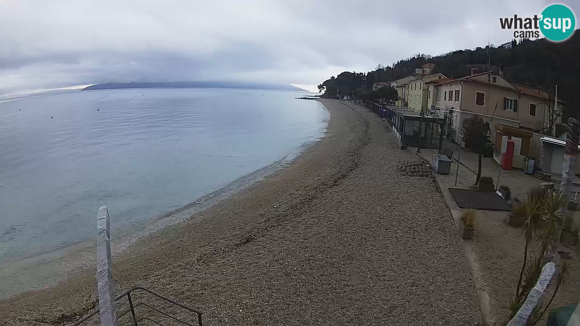 Livecam Draga di Moschiena – spiaggia