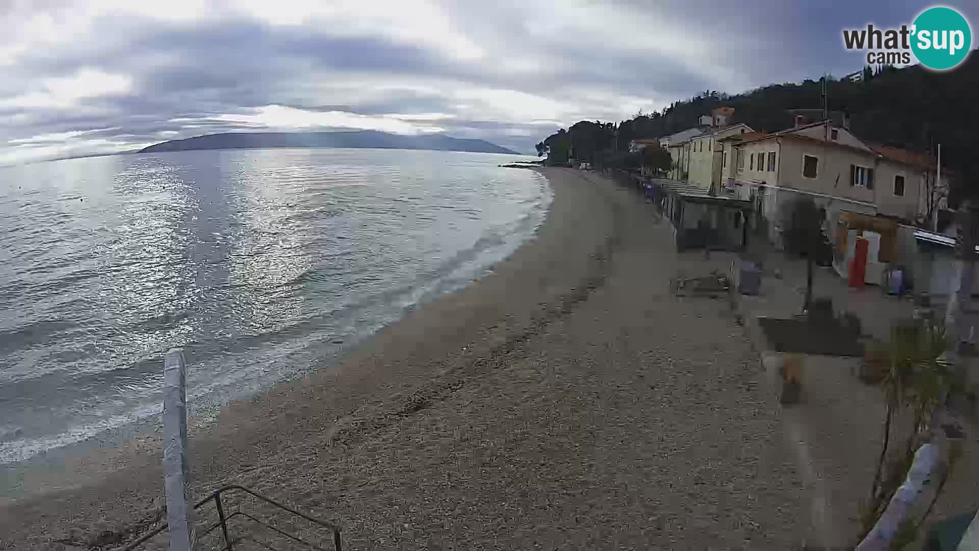 Livecam Draga di Moschiena – spiaggia