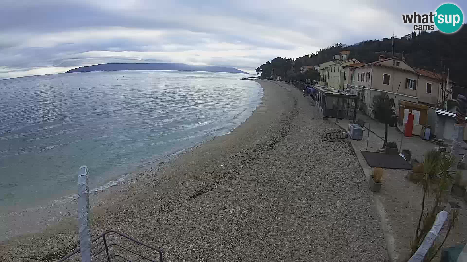 Livecam Draga di Moschiena – spiaggia