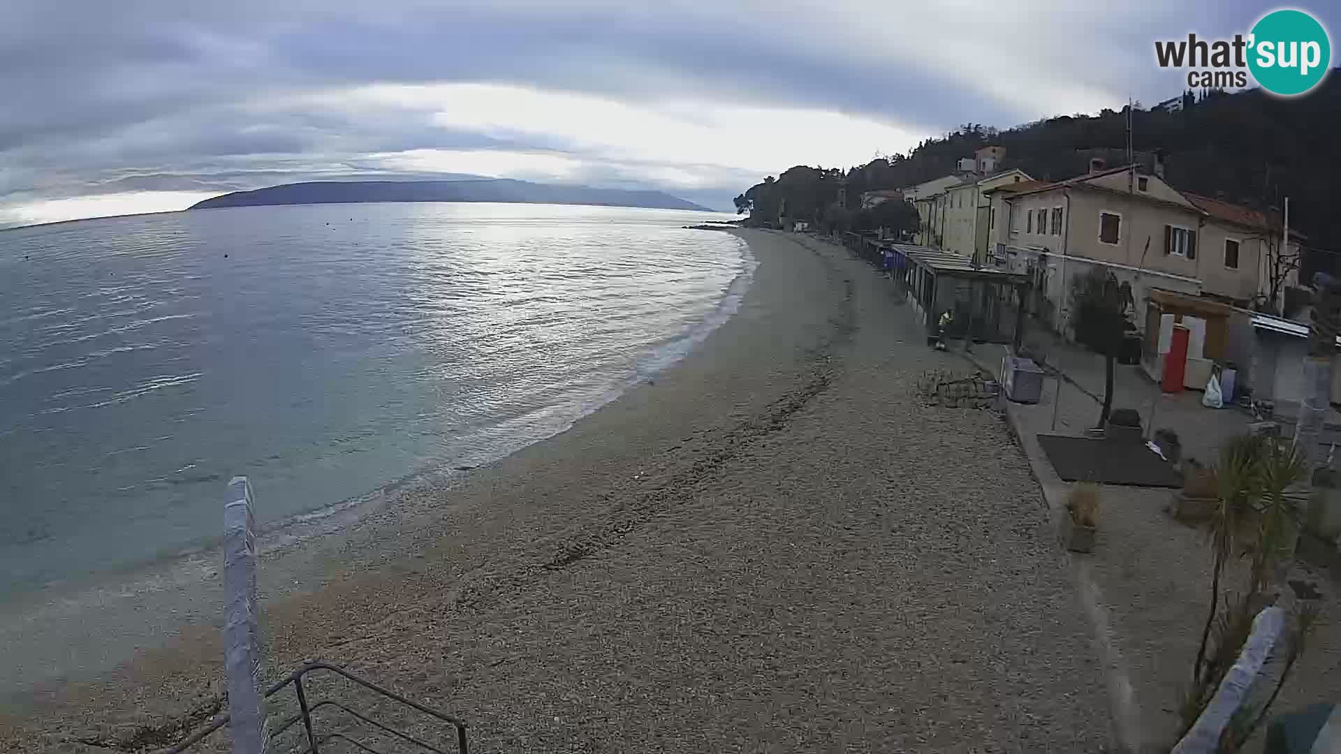 Livecam Draga di Moschiena – spiaggia