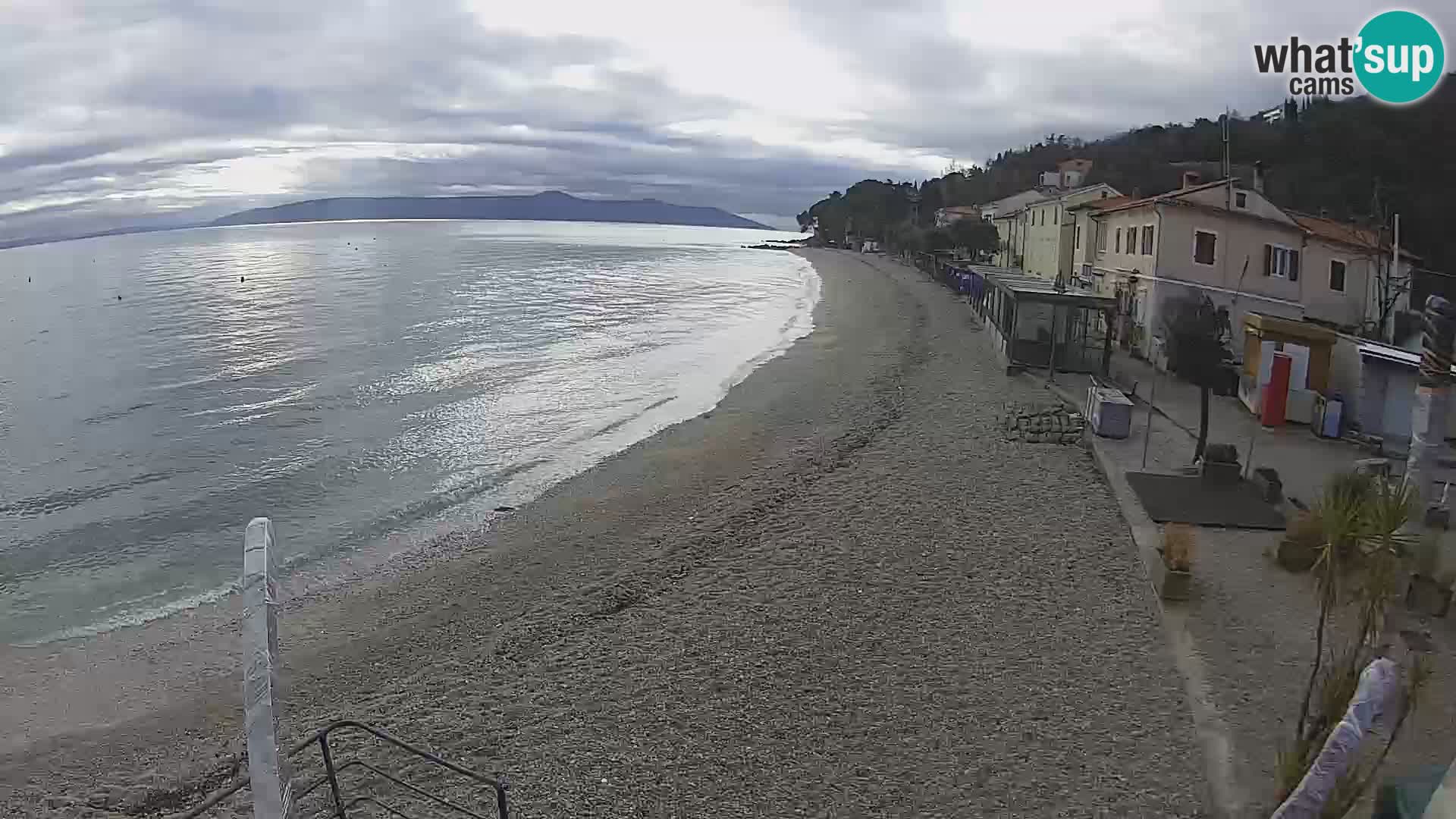 Livecam Draga di Moschiena – spiaggia