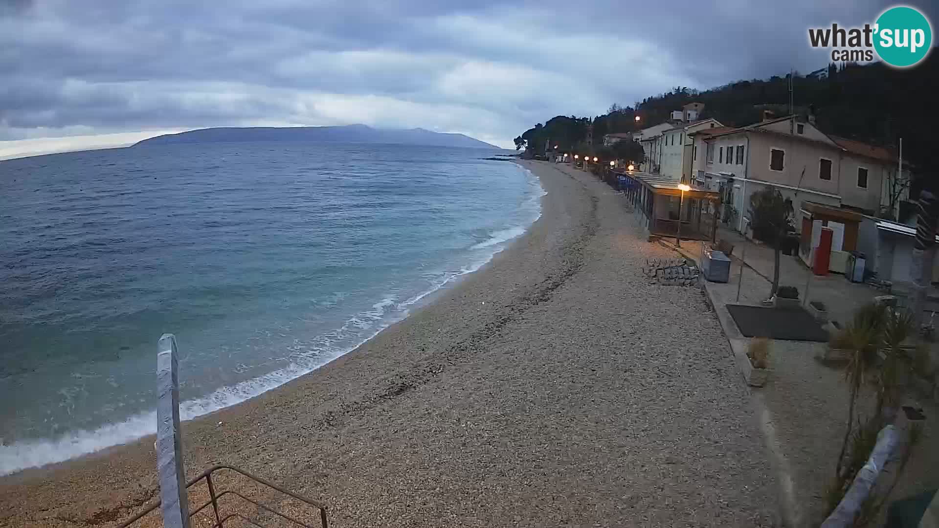 Livecam Draga di Moschiena – spiaggia