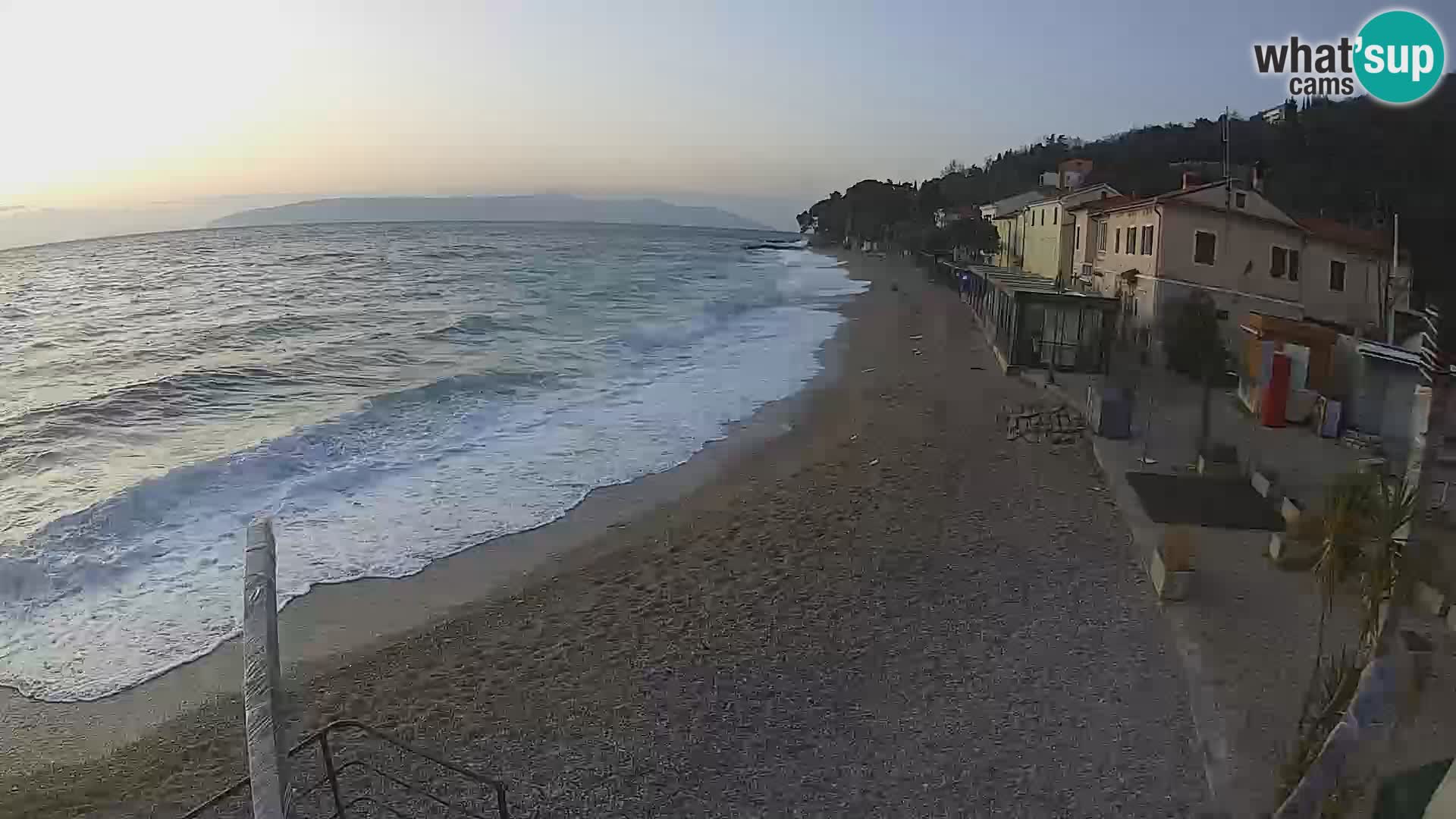 Camera en vivo Mošćenička Draga – Playa